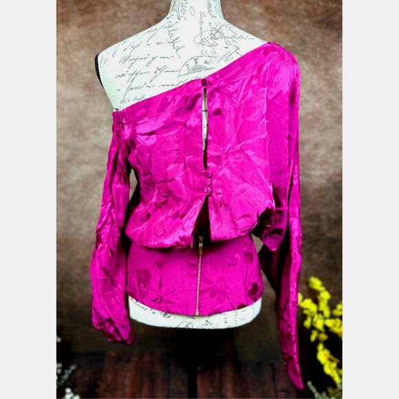 Silvia Tcherassi Sirmione Blouse Mulberry Floral XS - Picture 11 of 16